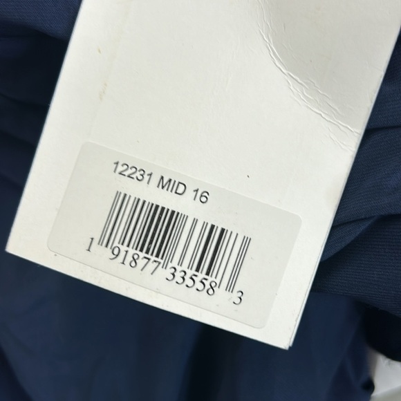 Mac Duggal 12231 NWT BEADED CUFF DROP SHOULDER FAUX WRAP GOWN - Picture 13 of 15